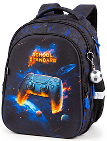 Ортопедичний шкільний рюкзак для хлопчика з Джойтиком School Standard 38х30х18 см для першокласника (150-37)